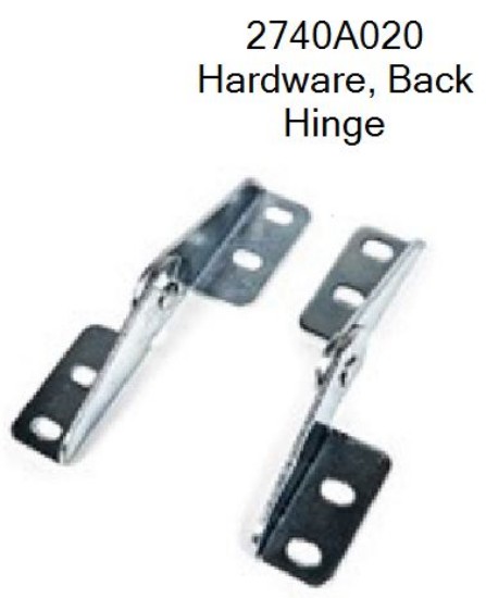 2740A020 | Hardware, Back Hinge