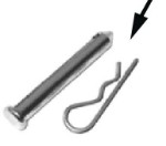 5792A003 | Hardware, Clevis Pin w Cotter Clip