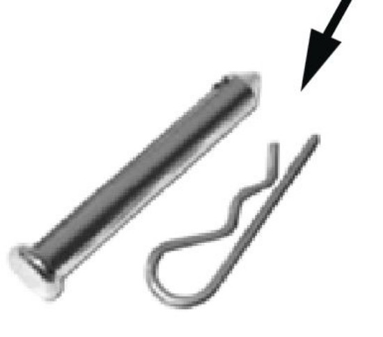 5792A003 | Hardware, Clevis Pin w Cotter Clip