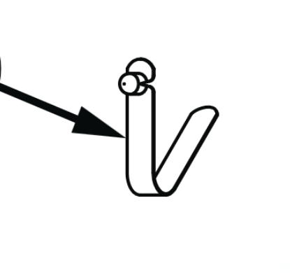 Picture of AP020004-8 | Push Pin and Spring, Side Panel