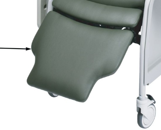 56606J(color code)FR | Upholstered Footrest
