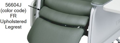 Picture of 56604J(color code)FR | Upholstered Legrest