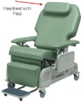 58806U(color code)FR | Headrest with Flap