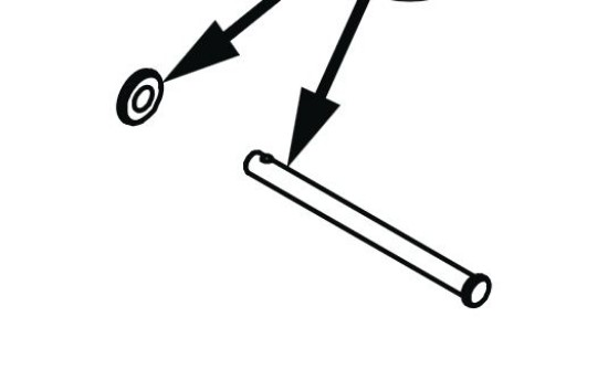 55792A002 | Hardware, Clevis Pin w Washer, Side Table
