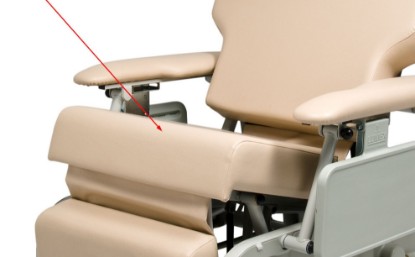 Picture of 58801U(color code)FR | Seat, Upholstered
