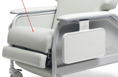 Picture of 58731JH(color code)FR | Seat, Upholstered, Heat & Massage / Heat Only