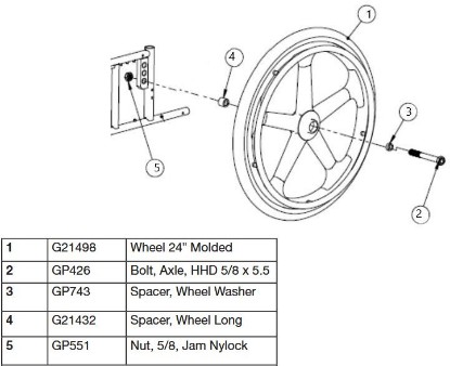 Picture of G21498-6 | Wheel Replacement Kit