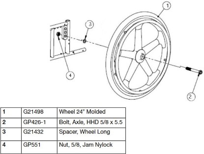 Picture of G21498-7| Wheel Replacement Kit