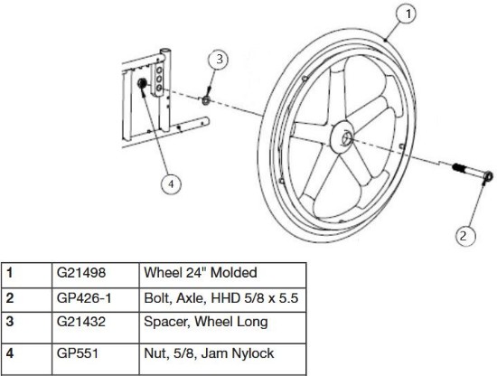 G21498-7| Wheel Replacement Kit