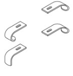 90H35081J | Hook, seat (set of 4) includes mounting hardware