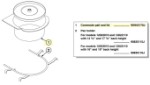 90H43170J | Commode pail and lid