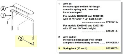 Picture of 9B232870J | Spring Lock 10 ea