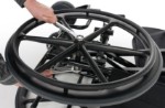 G21498 | Rear Wheel – 24″ Black