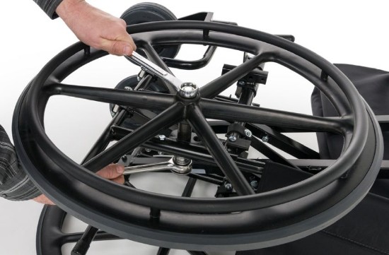 G21498 | Rear Wheel – 24″ Black