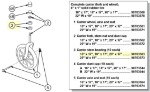 90763563 | Caster stem bearing (10 each) 16" x 17", 18" x 17", 20" x 17"