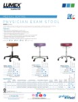 Product Sheet - Exam Room Stools