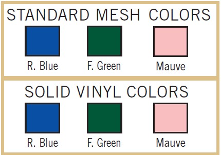 Mesh & Vinyl Colors